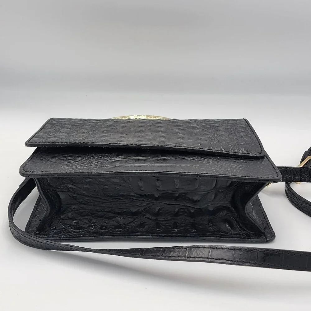 House of Harlow 1960 Leather Crossbody Bag with Snake Handle - Picture 6 of 16